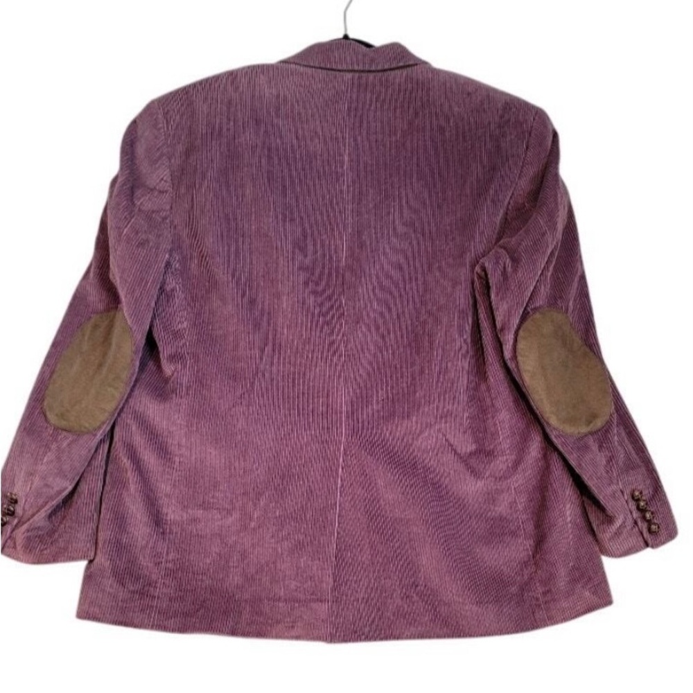 Ralph Lauren Purple Corduroy Blazer - Picture 3 of 12